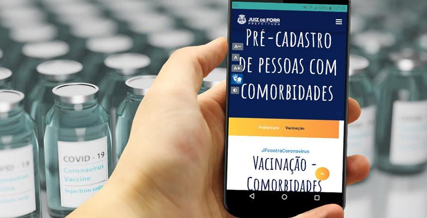 PJF abre pré-cadastro de pessoas com comorbidades para imunização