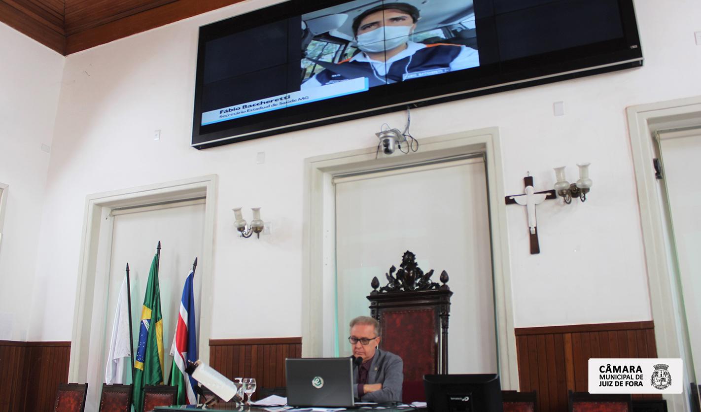 Câmara realiza reunião especial sobre retomada das obras do Hospital Regional de Juiz de Fora