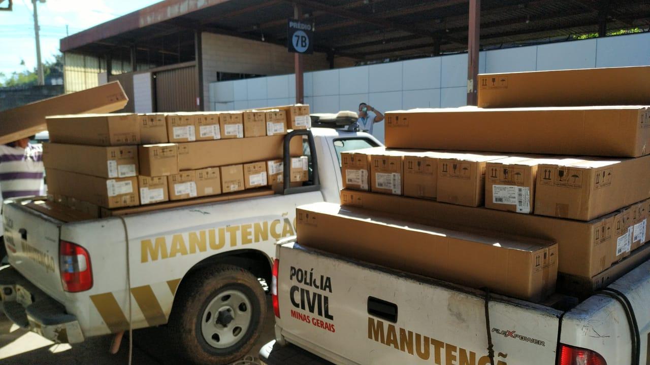 Cemig inicia entrega de equipamentos para modernização da iluminação das Forças de Segurança