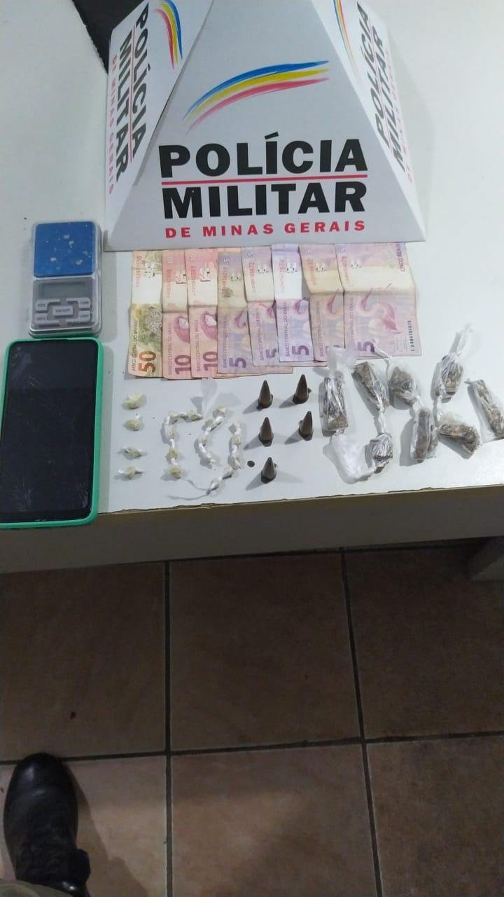 Denúncia leva à suspeito de tráfico de drogas em Visconde do Rio Branco