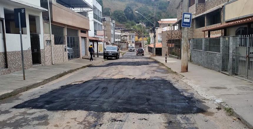 Empav realiza pavimentação asfáltica na Cidade do Sol e em Santa Efigênia