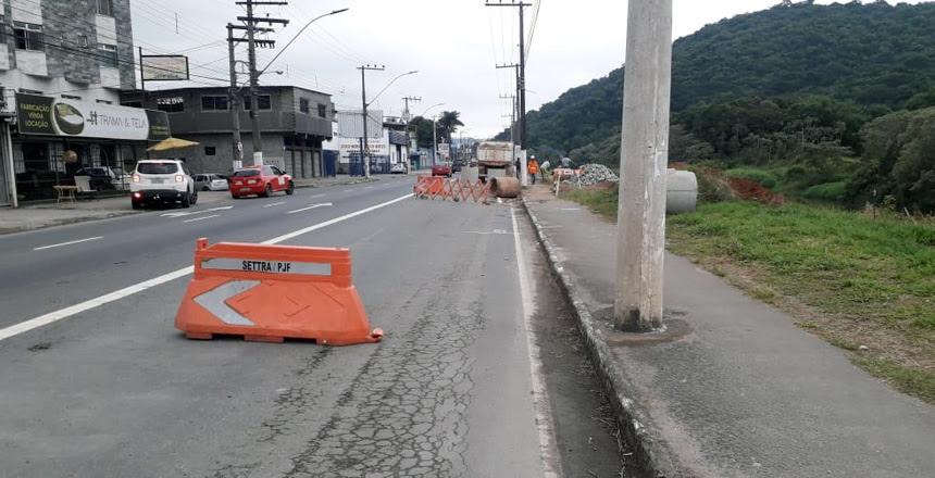 Secretaria de Obras retoma atividades na Avenida Brasil