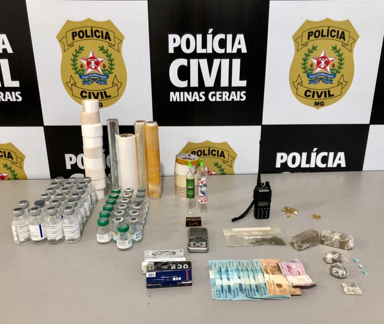 Operação Magos combate tráfico de drogas e prende suspeito em Ubá