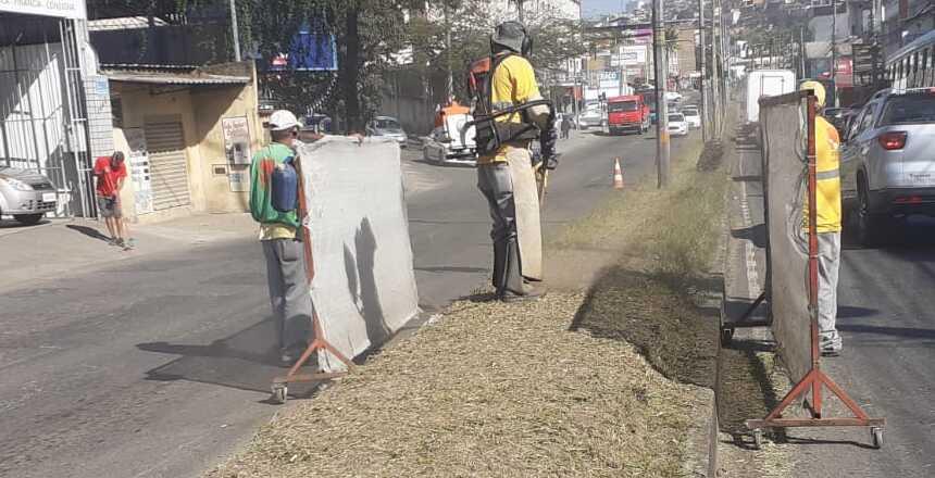 Avenidas Rio Branco e JK são atendidas pela Operação Boniteza