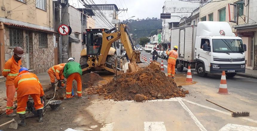 Cesama amplia rede de sucção para reforçar abastecimento no bairro Linhares
