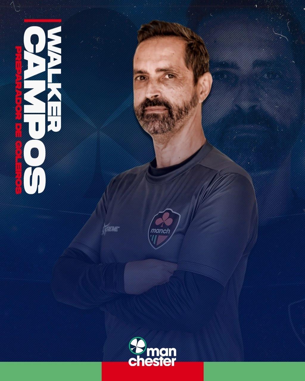 Manchester confirma Walker Campos como preparador de goleiros