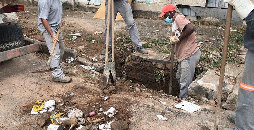 Secretaria de Obras realiza intervenções em todas as regiões da cidade nesta sexta