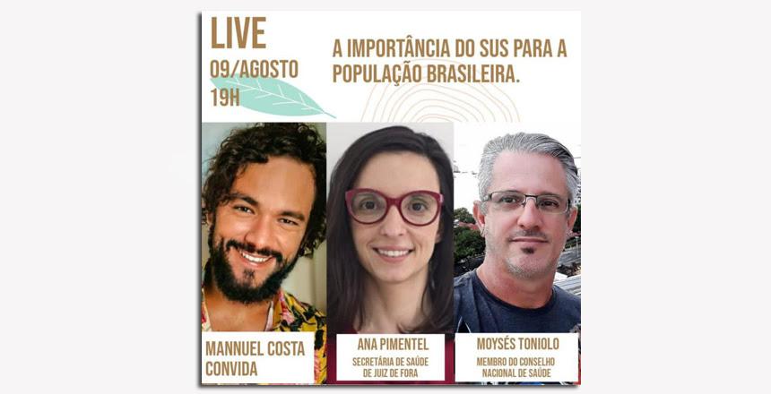 Secretária de Saúde participa de live na próxima segunda-feira