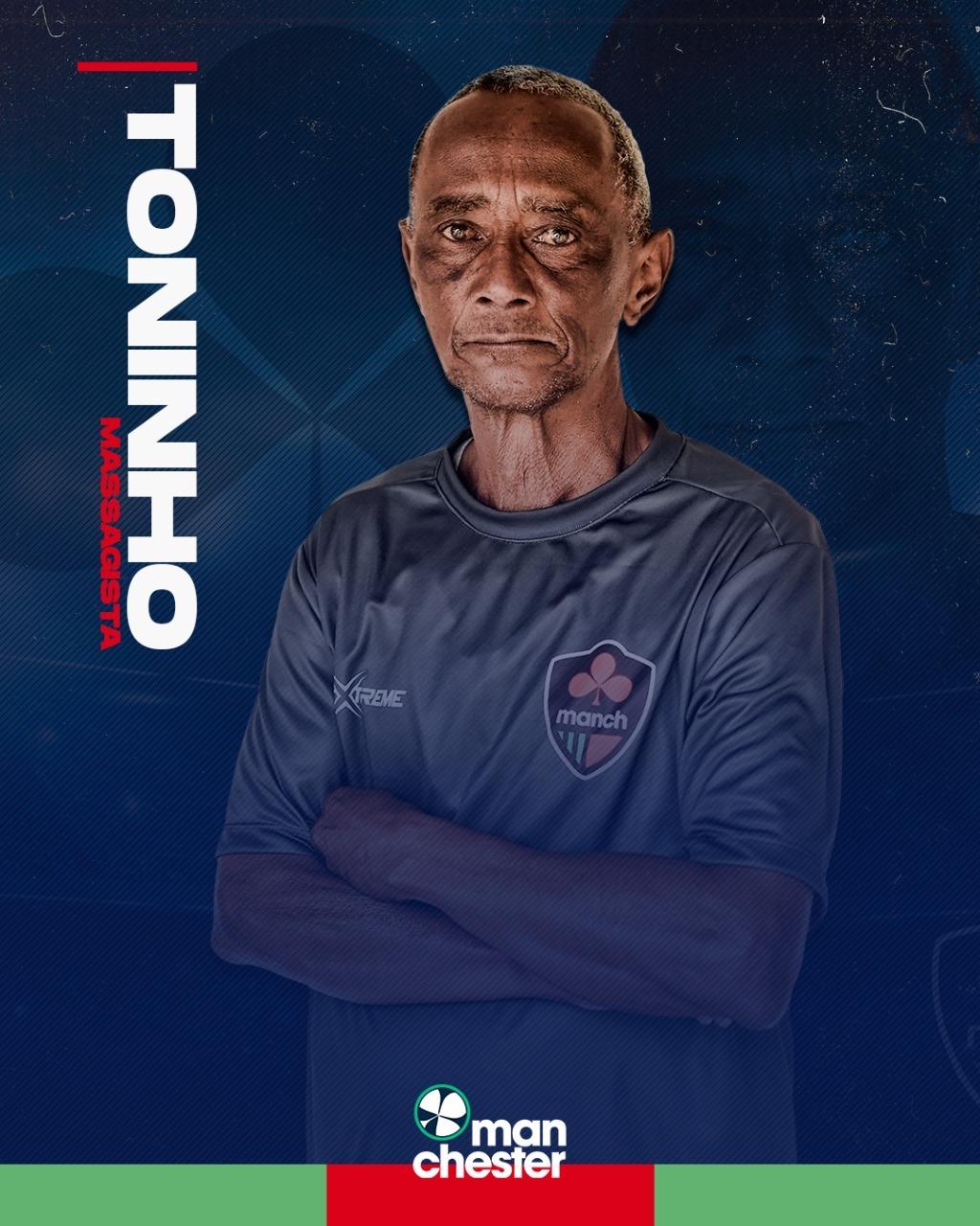 Toninho será o massagista do Manchester