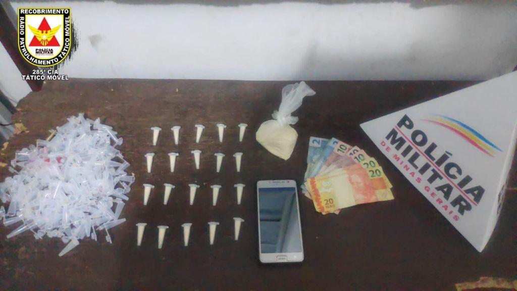 Traficante de drogas é preso em Ubá