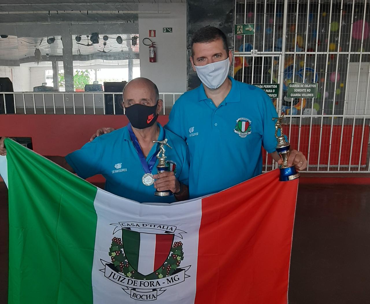 Casa D'Italia conquista vice-campeonato mineiro de duplas no final de semana
