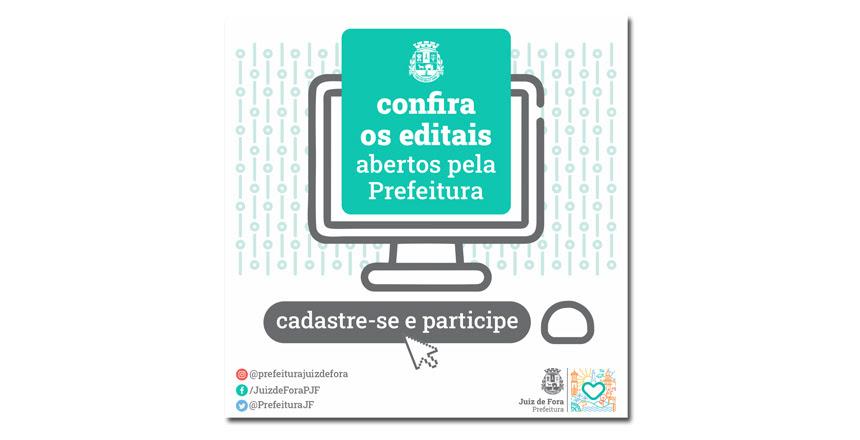 Confira novos editais abertos pela Prefeitura de Juiz de Fora