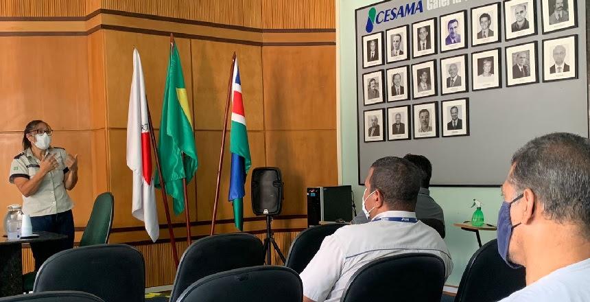 Motoristas da Cesama recebem treinamento da SMU sobre direção defensiva