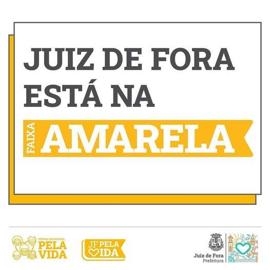 Município vai para a Faixa Amarela do programa “Juiz de Fora pela Vida”