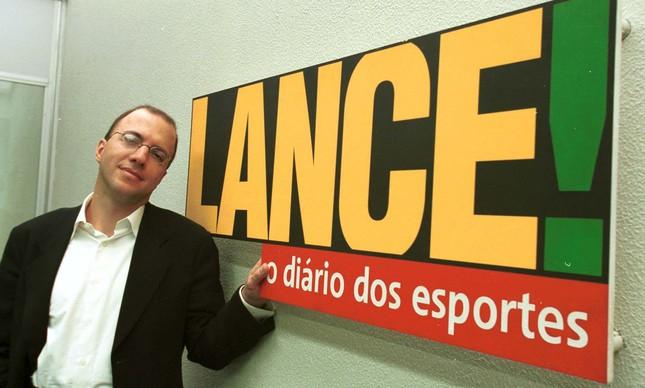 O jornal 'Lance' é vendido por R$ 25,01 milhões
