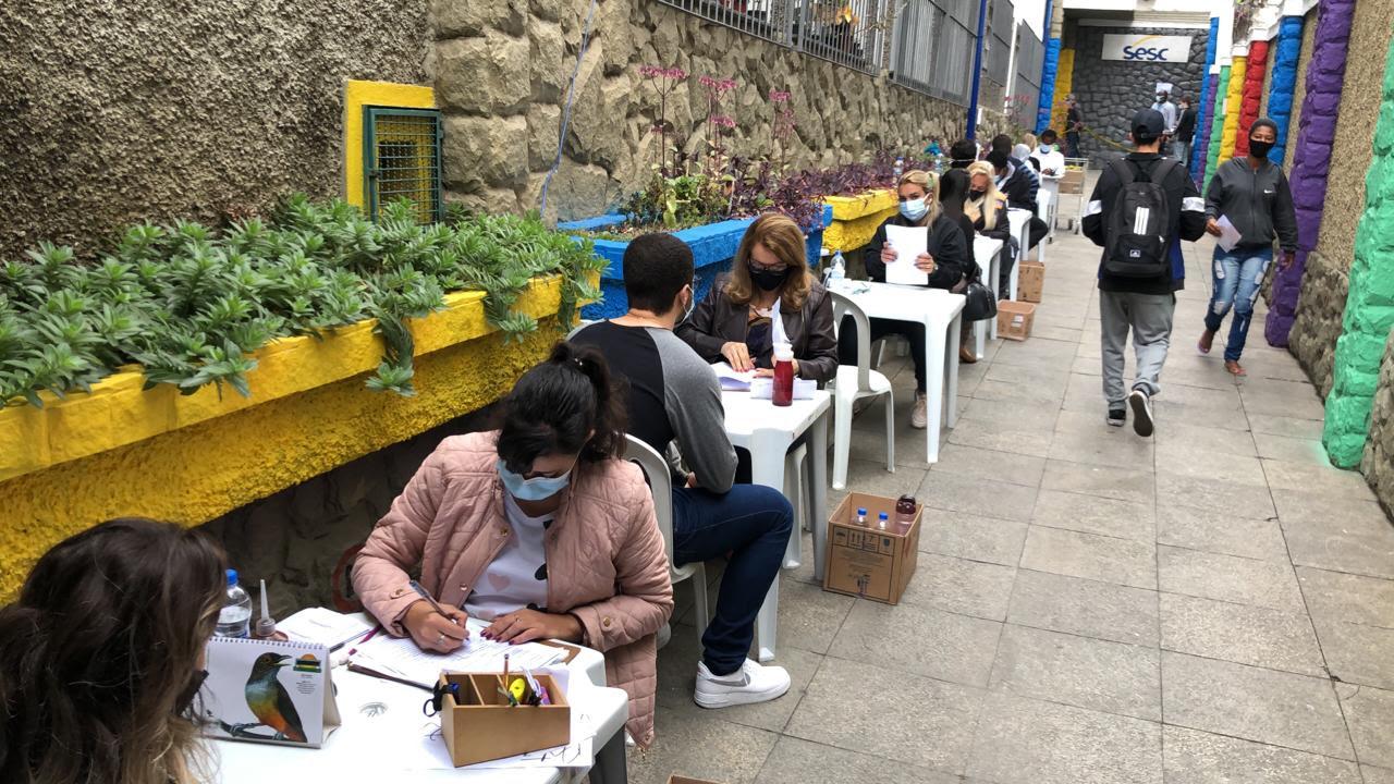 PJF viabiliza vacinação até as 20h no Sesc a partir de segunda-feira
