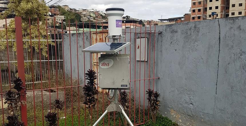 Pluviômetros passam por manutenção em Juiz de Fora