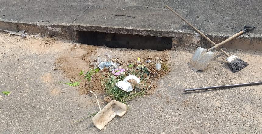 Secretaria de Obras atua nas zonas urbana e rural nesta segunda