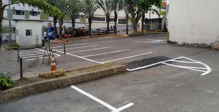 SMU revitaliza sinalização de trânsito do HPS