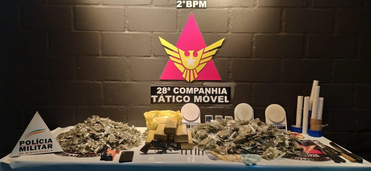 Autor por tráfico de drogas é preso no bairro Vila Ideal