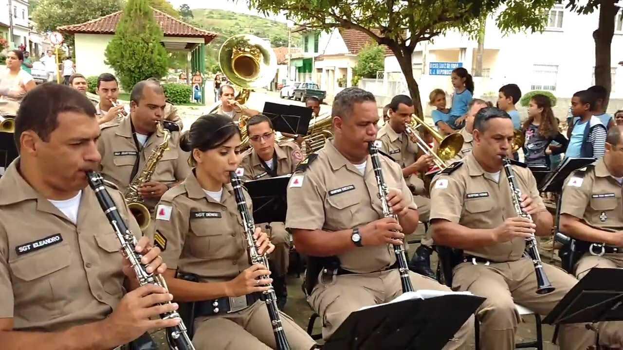Banda de Música da Polícia Militar fará apresentação na tarde desta terça-feira em SJN