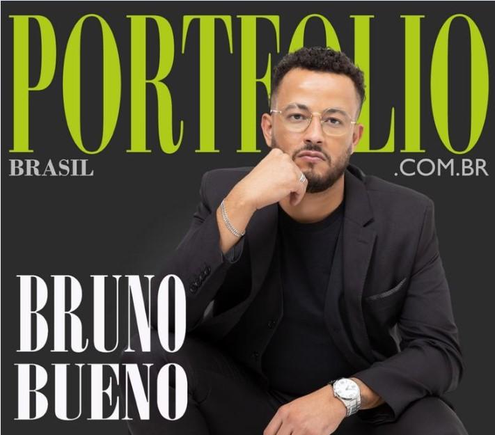 Empresário Bruno Bueno está na capa da revista Portfolio
