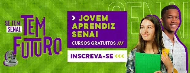 Estão abertas as inscrições para a Aprendizagem Industrial 1º semestre de 2022 do SENAI