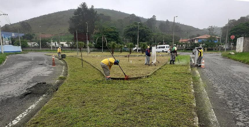 Granbery e Santa Luzia recebem equipes da Empav para ações de zeladoria