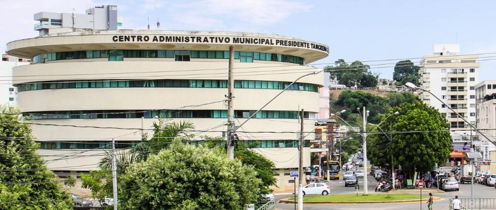 Sede da Prefeitura de Muriaé (Foto de arquivo) — Foto: Prefeitura de Muriaé/Divulgação