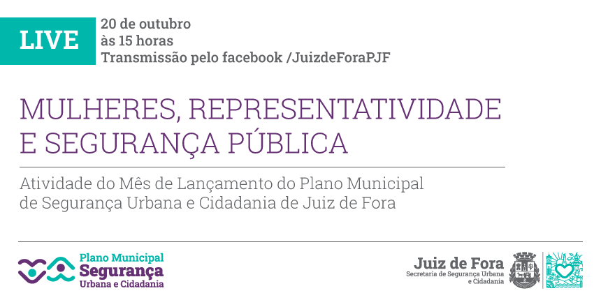 “Mulher, Representatividade e Segurança Pública” é tema de live nesta quarta-feira