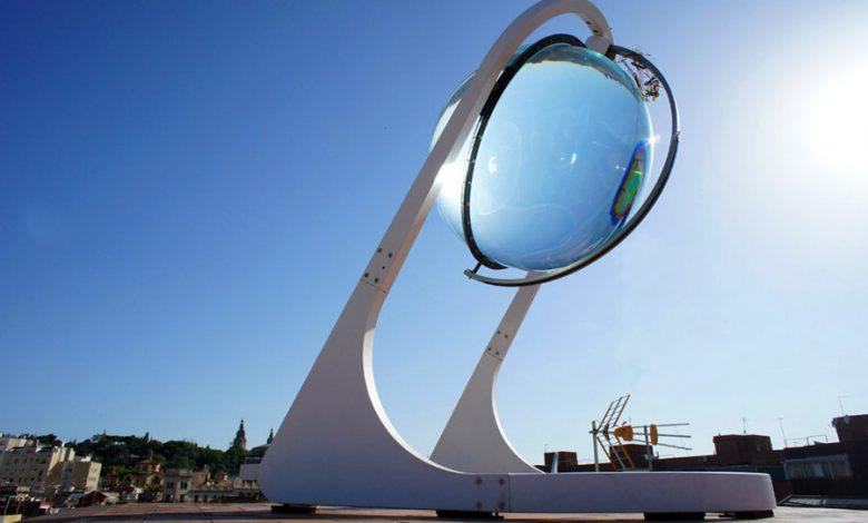Novo gerador solar em esfera converte muito mais energia