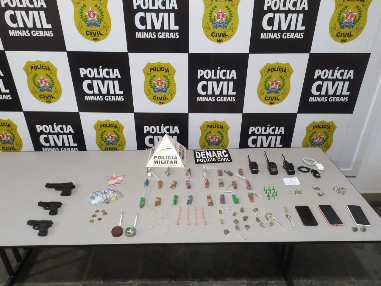 Operação em conjunto da Polícia Militar e da Polícia Civil acontece em Ubá