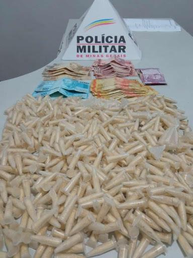 Polícia Militar prende autor por tráfico em Visconde do Rio Branco
