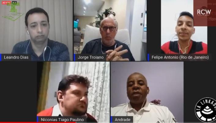 Andrade participa do Papo de Trivela na RCW TV