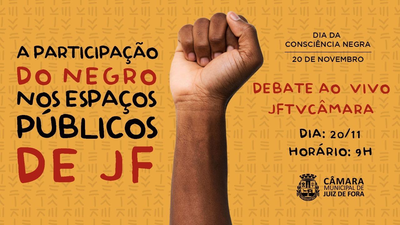 Consciência Negra é tema de debate na Câmara