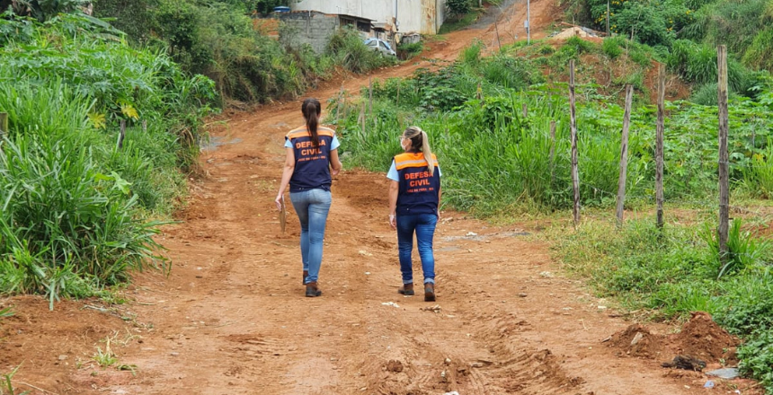 Defesa Civil realiza mapeamento de área de risco em São Benedito