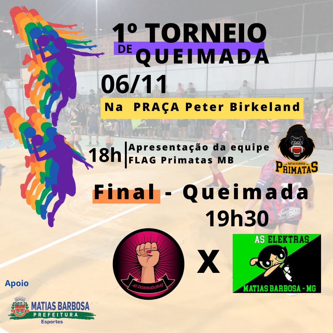 Final do Torneio de Queimada de Matias Barbosa será realizada neste sábado