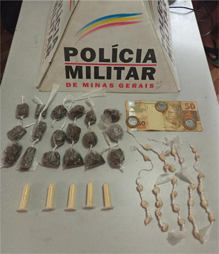 Homem é preso por tráfico de drogas em Ubá