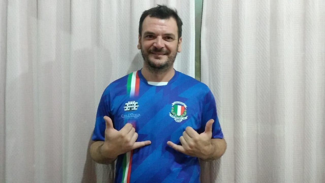 Francis Cipriani foi um dos destaques do t&iacute;tulo mineiro conquistado pela a equipe. Foto: Arquivo Bocha Casa D'Italia JF. 