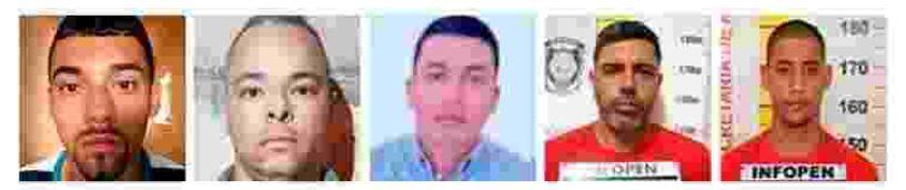 Dirceu Martins Netto, Gleisson Fernando da Silva Morais, Ítallo Dias Alves, Júlio César de Lira e Thalles Augusto Silva