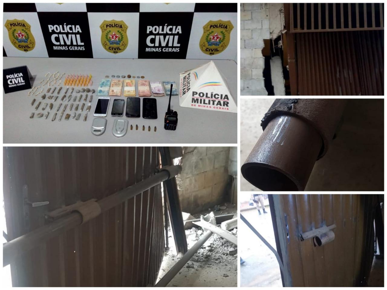 Operação conjunta desmantela associação criminosa suspeita de atuar em Ubá