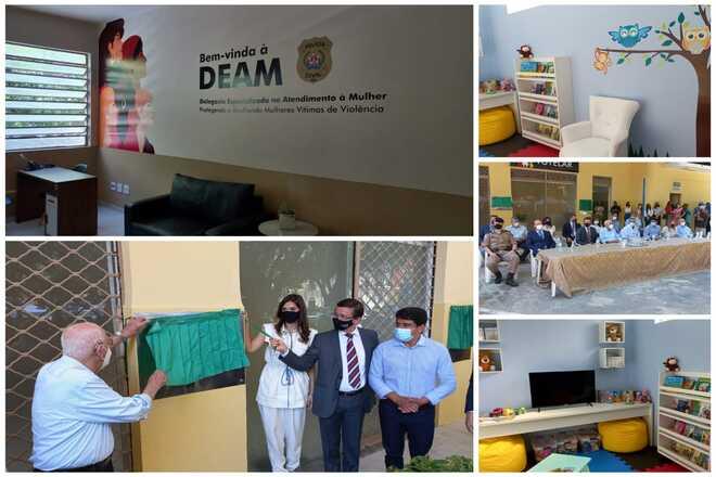 PCMG inaugura nova sede da Delegacia Especializada de Atendimento à Mulher (Deam) em Muriaé