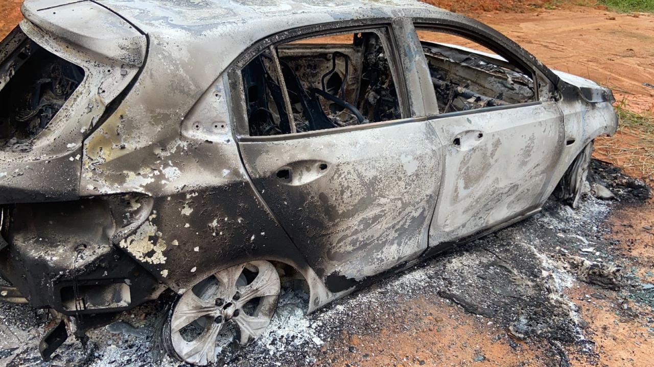 PCMG resgata mulher com queimaduras em açude no distrito industrial em Muriaé