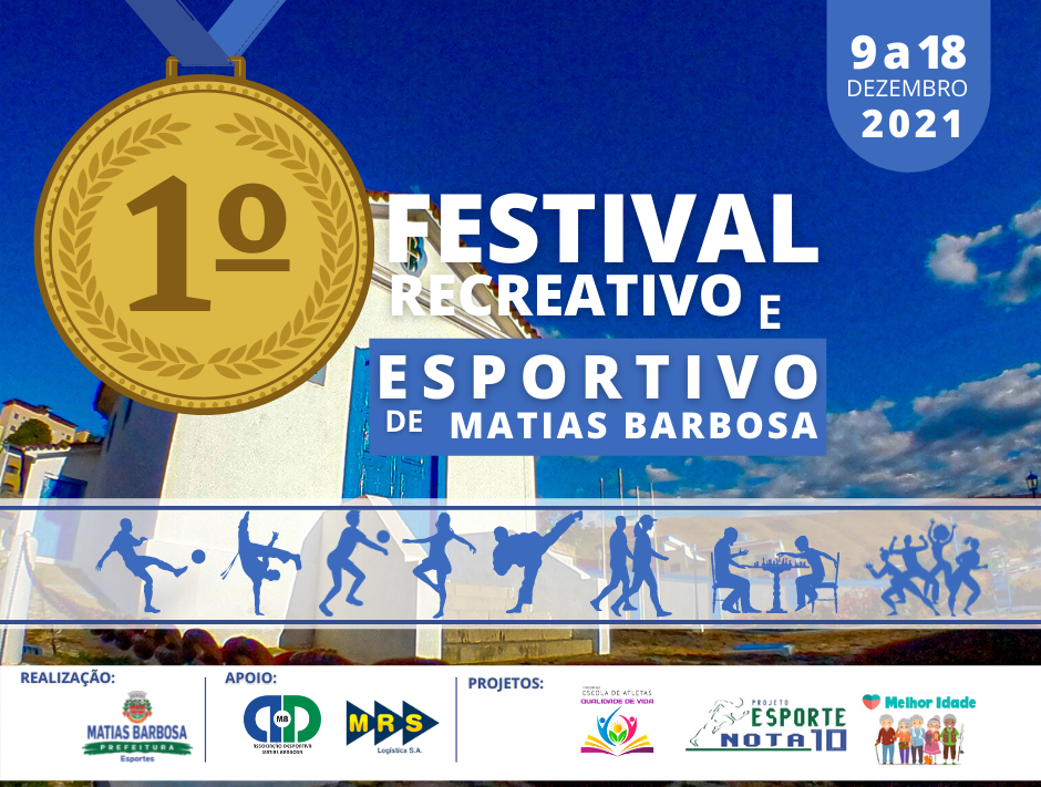 Prefeitura de Matias Barbosa organiza 1º Festival Recreativo e Esportivo do município