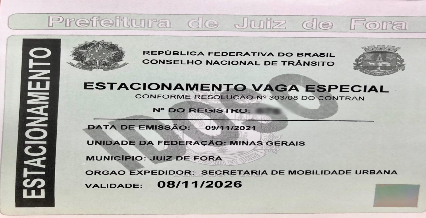Recadastramento de credenciais de estacionamento volta a ser obrigatório