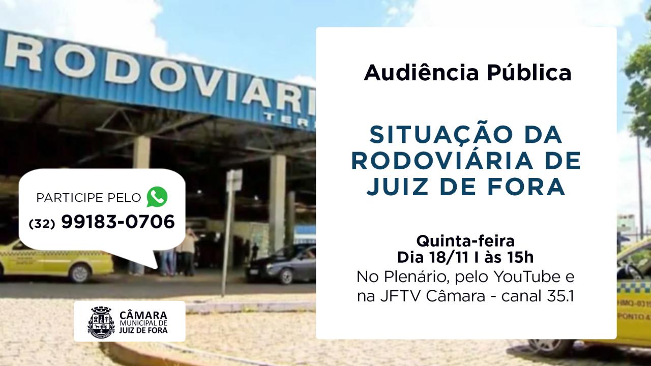 Terminal Rodoviário Miguel Mansur será tema de Audiência Pública