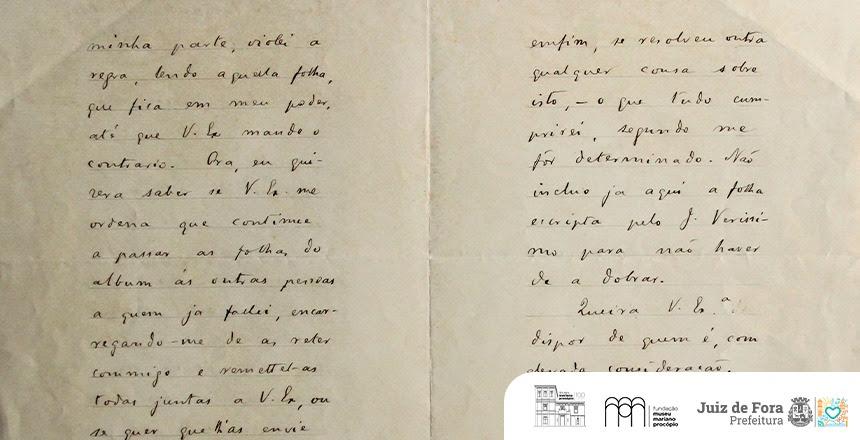30ª edição da websérie da Mapro destaca cartas de Eça de Queirós e Machado de Assis