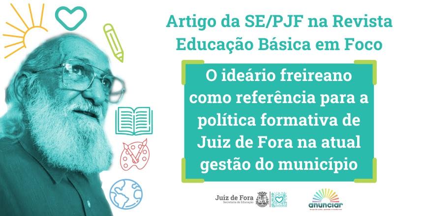 Artigo sobre a política formativa na atual gestão da SE é publicado em revista de Educação