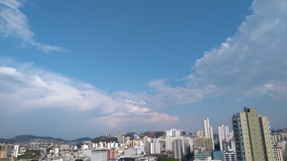 Chuvas isoladas marcam primeiro final de semana de dezembro na Zona da Mata e Vertentes