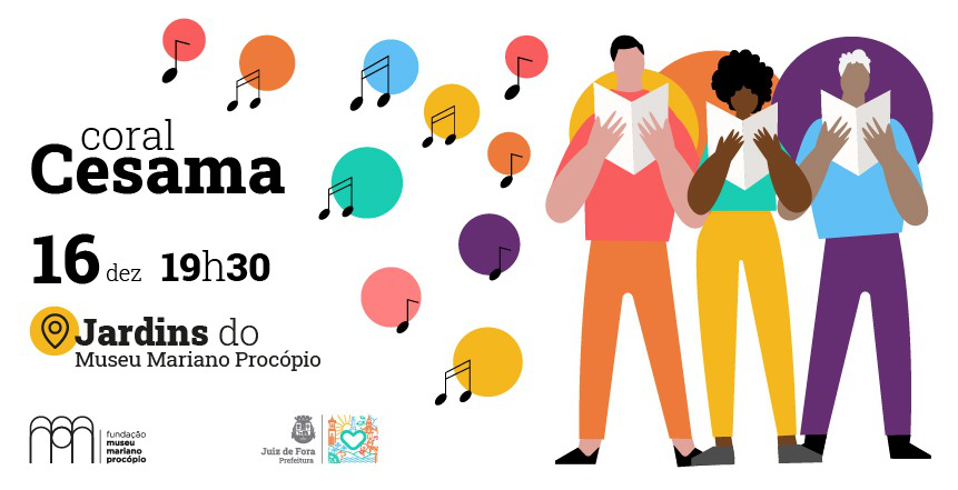 Coral Cesama se apresenta no Museu Mariano Procópio nesta quinta, 16